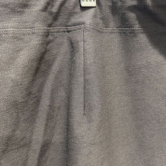 Eileen Fisher Pants 3X Plus Washable Stretch Crepe Slim Ankle Mid Rise Gray - Picture 5 of 8